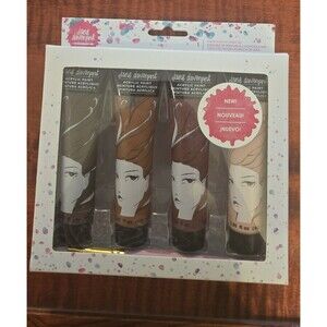 Jane Davenport Matte Acrylic Paint Set – 4 Colors + Brush + Stencil Discontinued